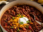 Easy One-Pot Beef Chili for Game Day