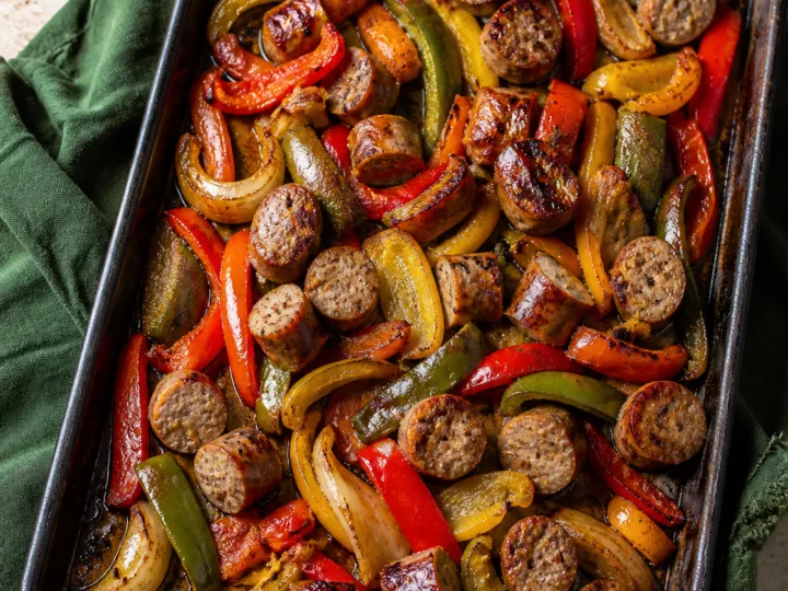 One-Pan Sausage and Peppers